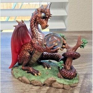 Vintage 1999 Enesco Dragon Dreams and Legends of Honesty Figurine 678694‎ Rare